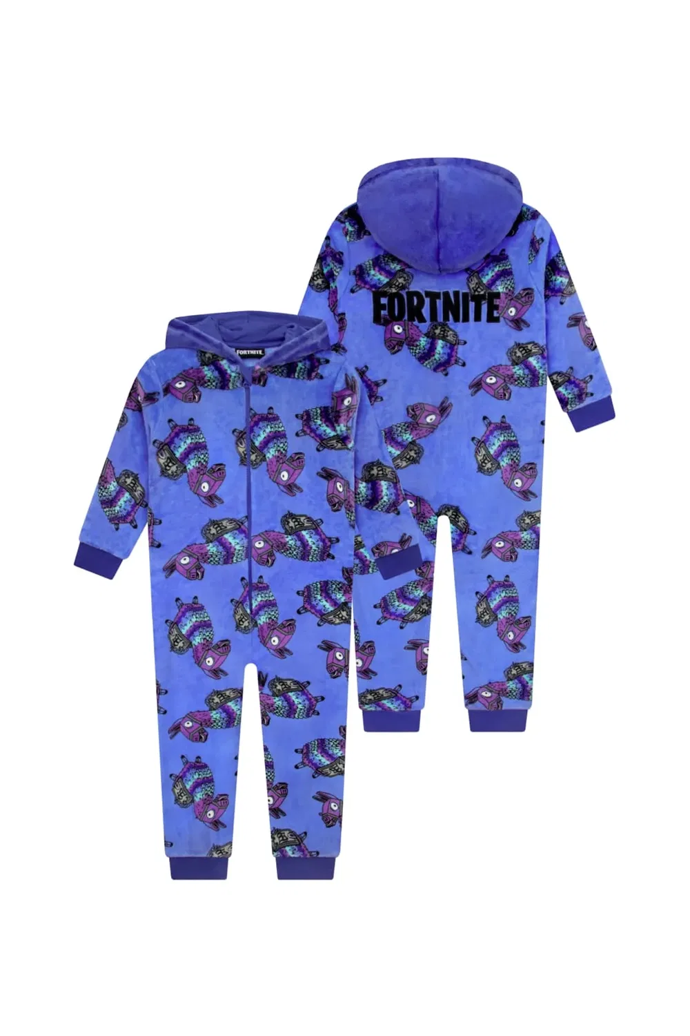 Детский комбинезон-пижама Llama onesie Fortnite, Blue