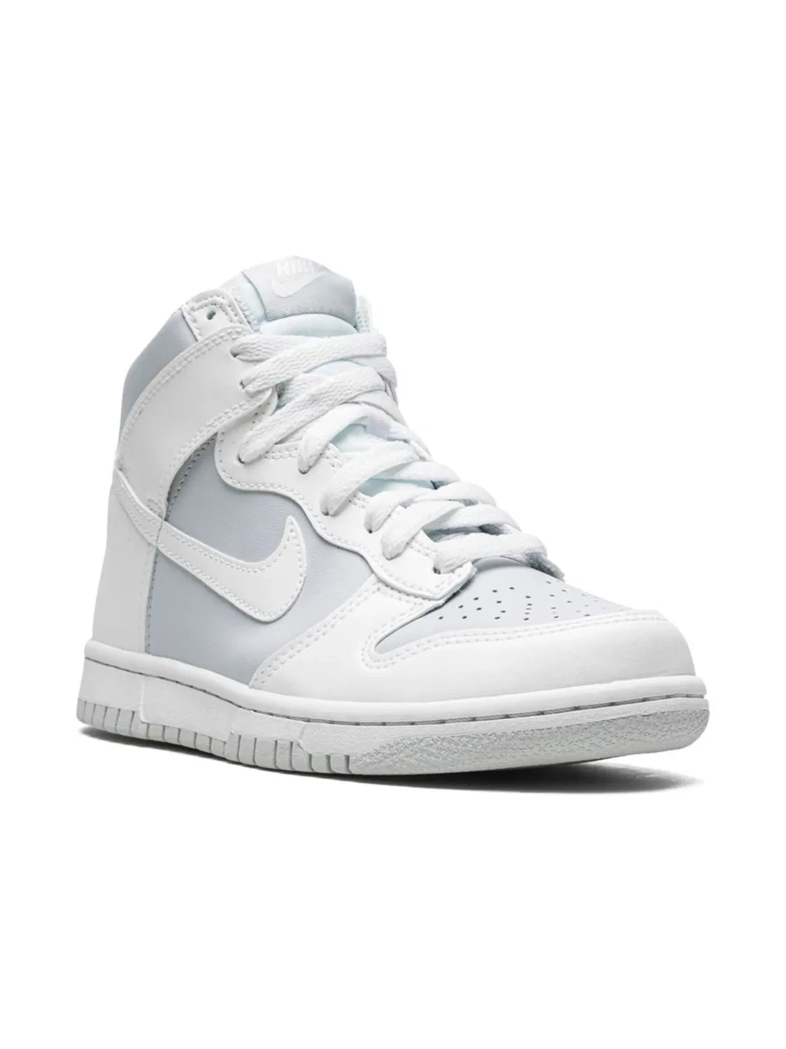 Кроссовки Dunk High в цвете Суммит Уайт Nike, белый — фото 3