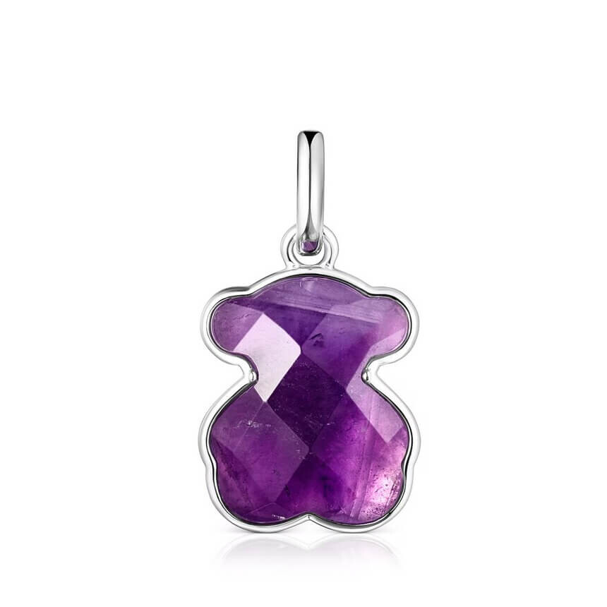 

Подвеска Tous Icon Color, серебро/аметист