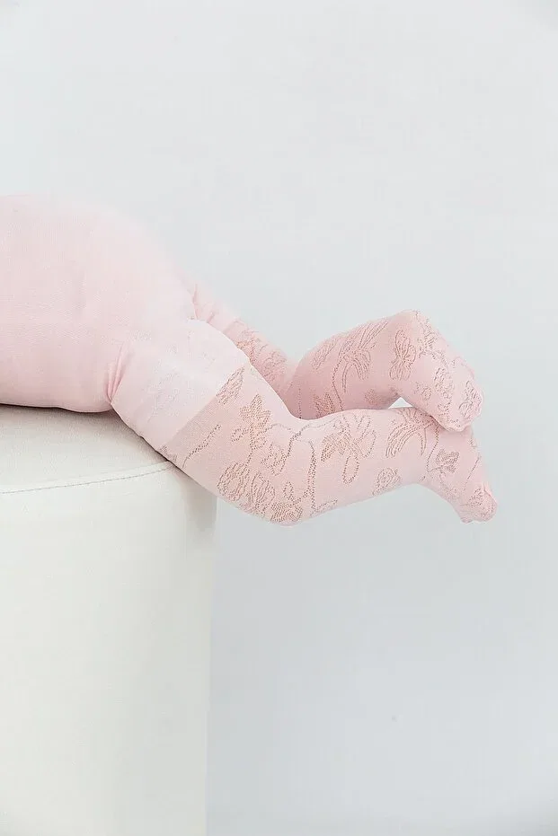 Детские колготки с принтом Arıcık baby Daymod, Pink