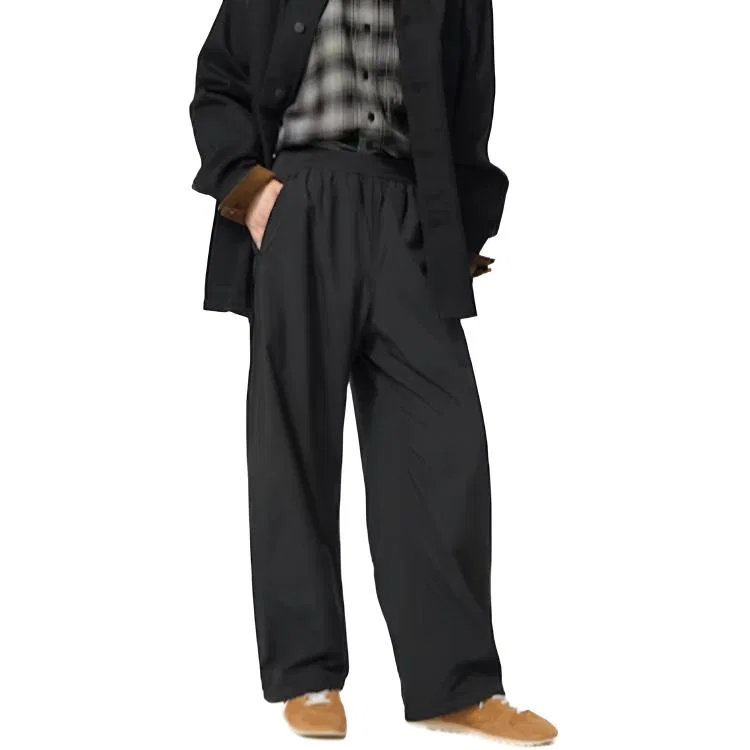 Женские повседневные брюки UNIQLO, Black