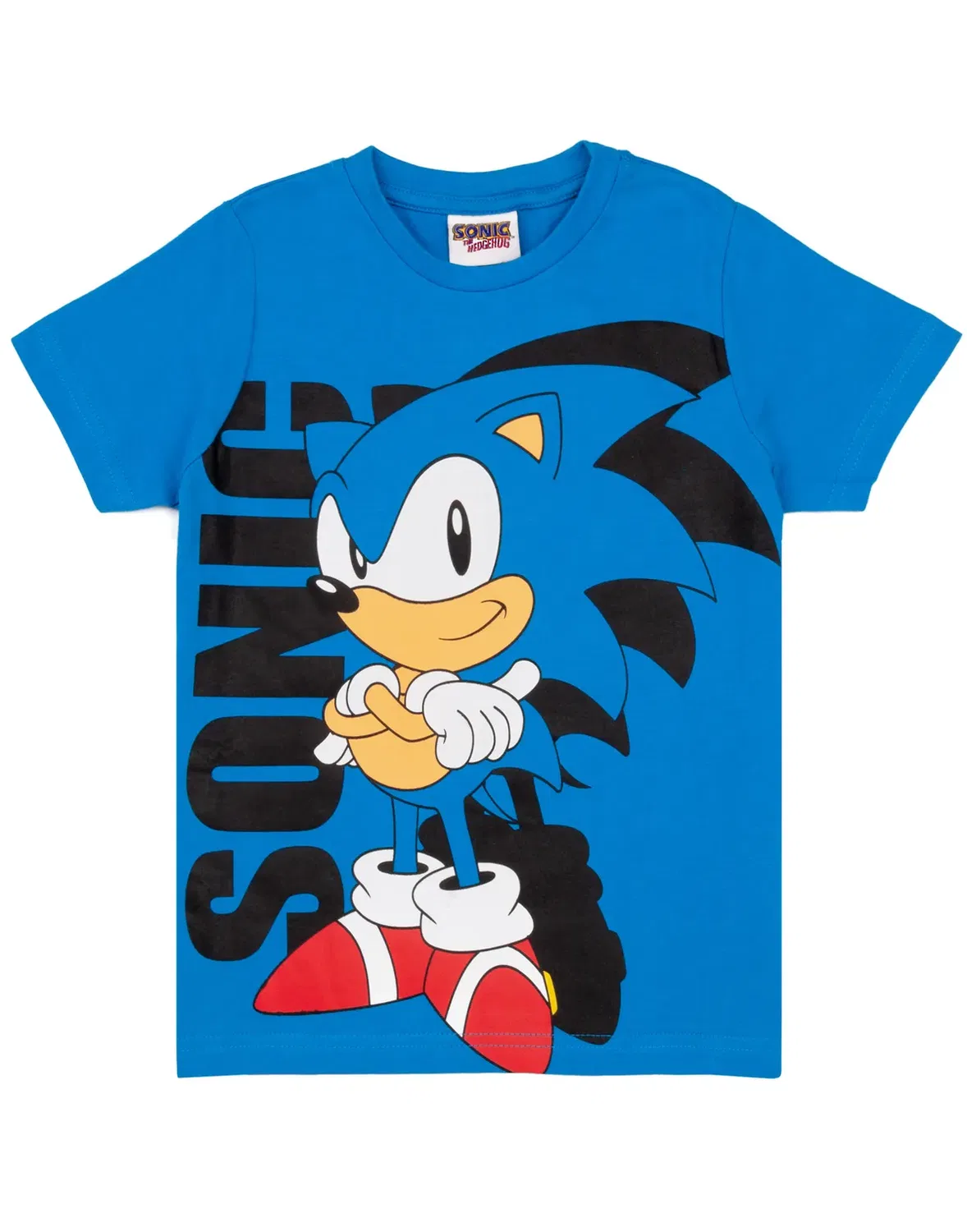 Детская футболка для мальчиков с коротким рукавом Sonic The Hedgehog, Blue