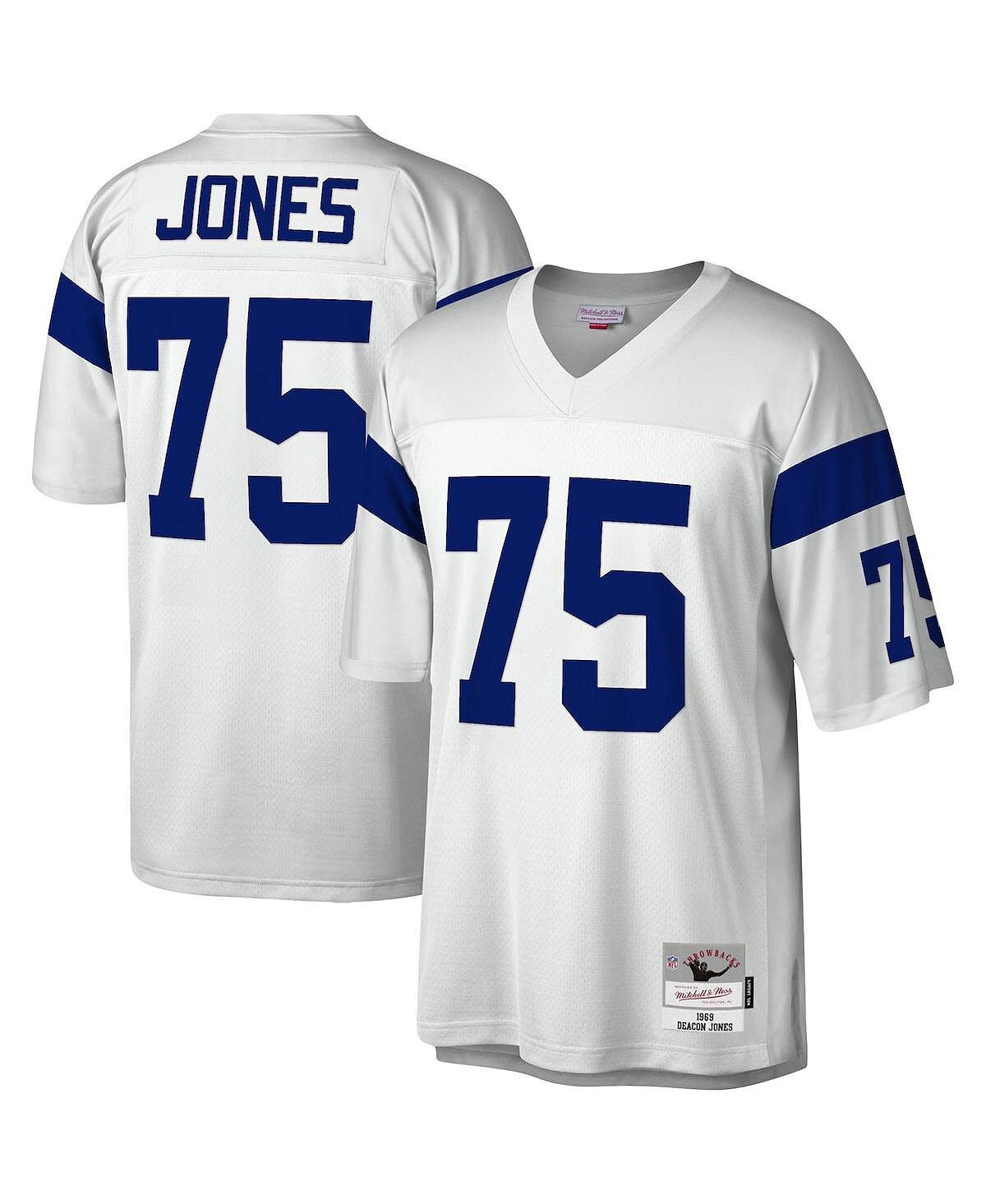 

Футболка Mitchell & Ness Men's Deacon Jones White Los Angeles Rams, белый