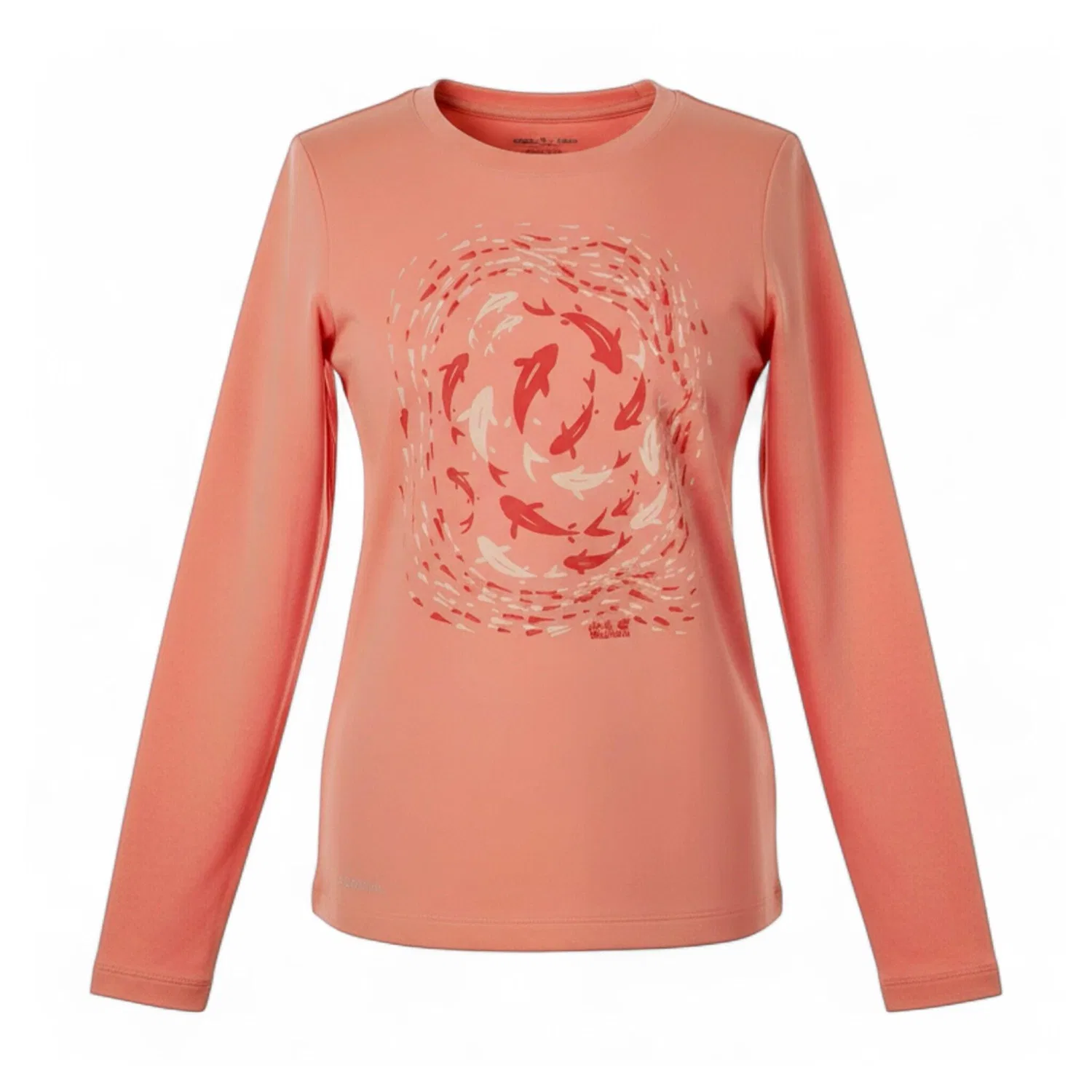 Детский лонгслив с длинным рукавом Ocean Longsleeve Jack Wolfskin, Rosa