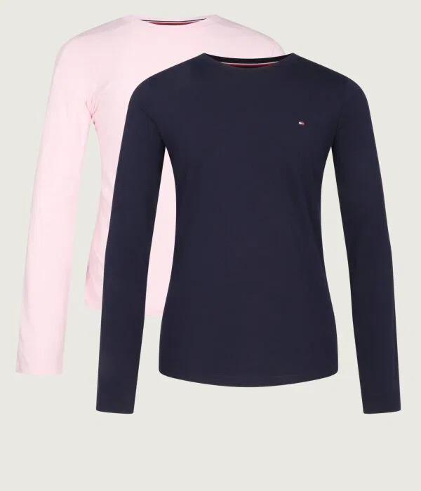 Детская рубашка с длинным рукавом комплект 2 шт. Camicetta 2-Pack Tommy Hilfiger, Blu Marino