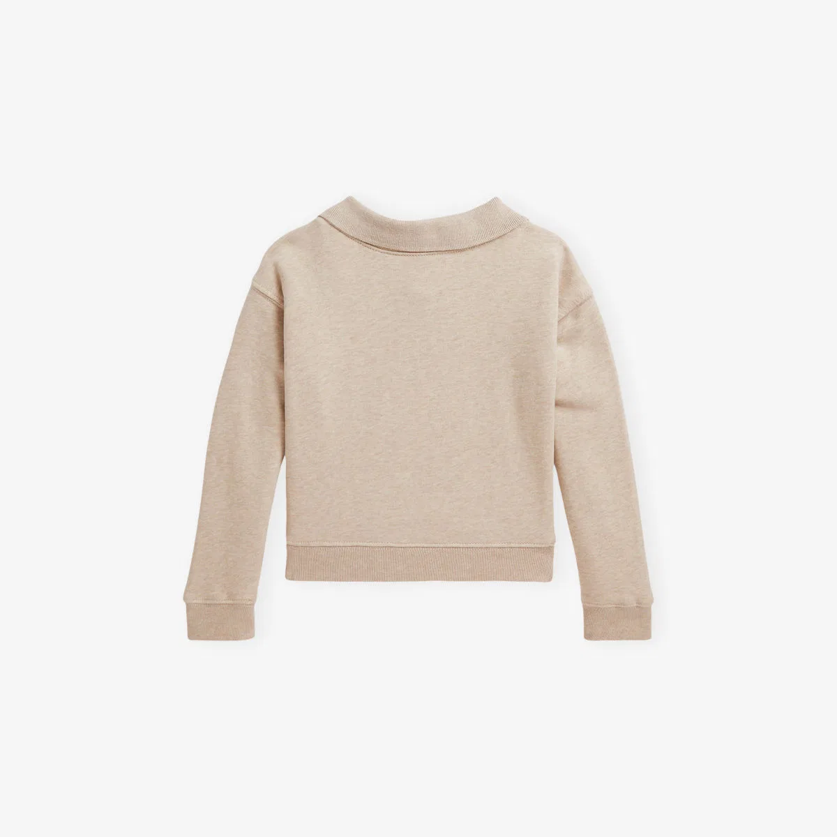 Детский джемпер из хлопковой смеси с изображением флага и эмблемы Polo Ralph Lauren — фото 2