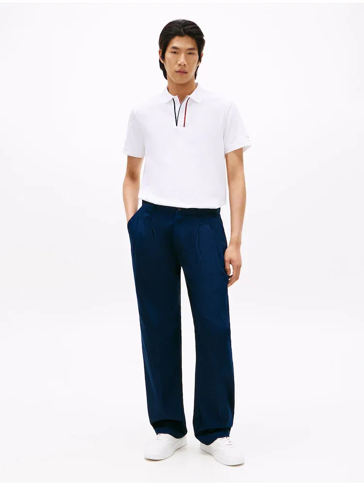 Футболка поло из интерлока, Regular Fit, TH Iconic TOMMY HILFIGER, White — фото 2