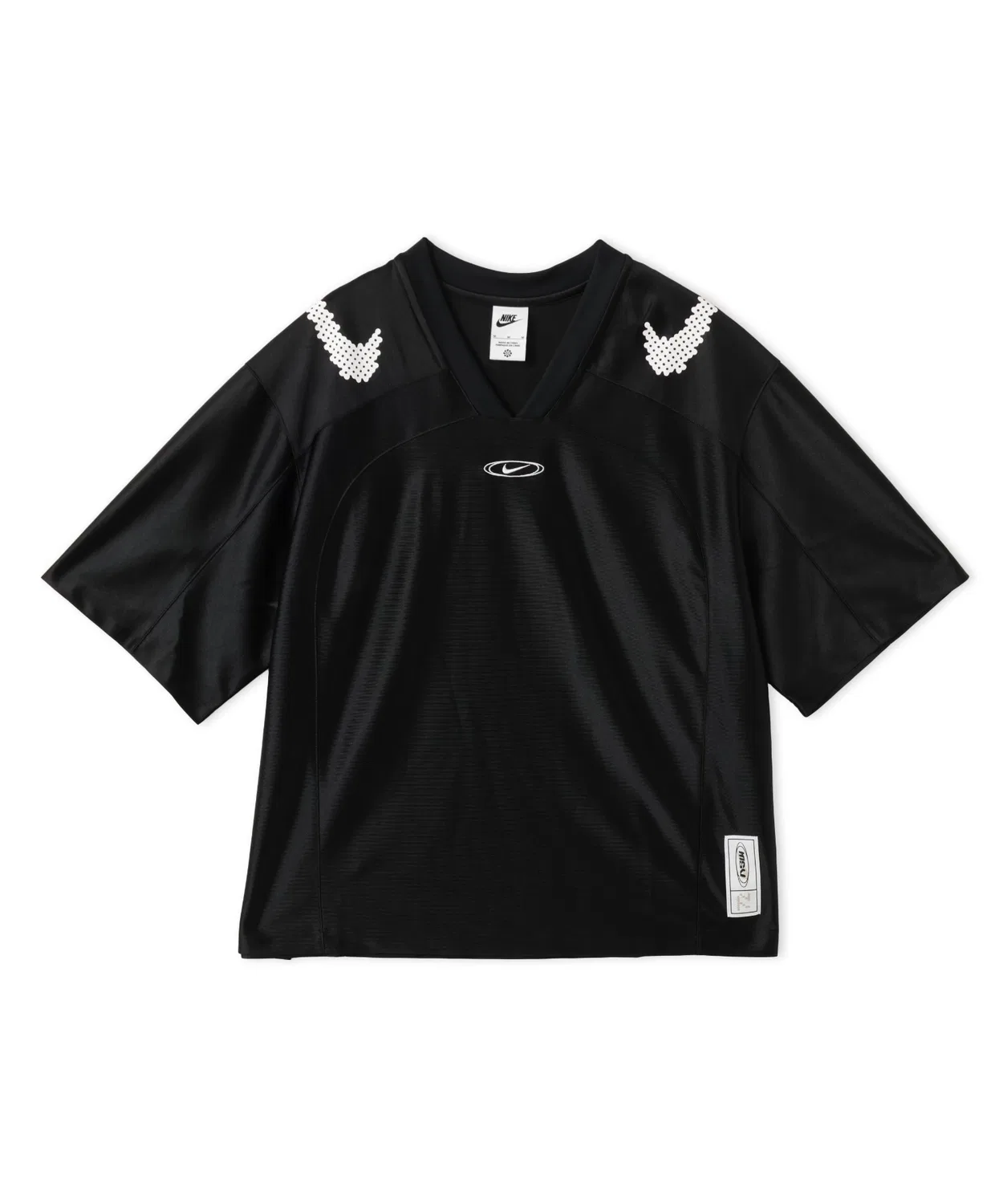 Женский джерси с графическим принтом Nike Sportswear, модель Street GFX, черный