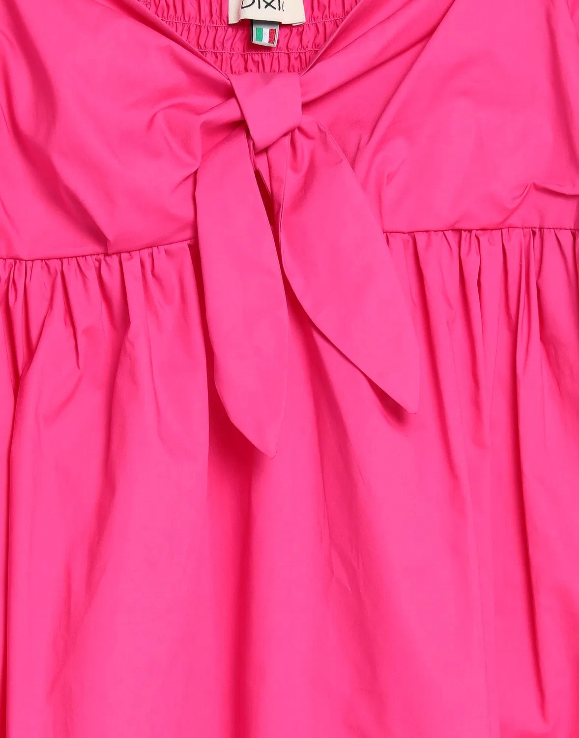 Детский топ для девочек с бантом Fuchsia Dixie, фуксия — фото 3