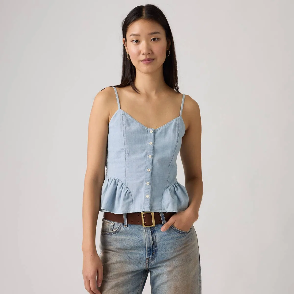 Блузка Моне Levi's, Soft Current - Light Wash