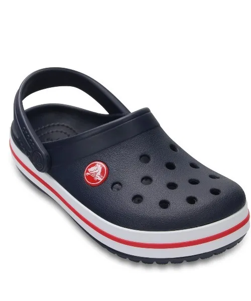 Детские сандалии-кроксы с ремешком Crocband Clog K crocs, Navy