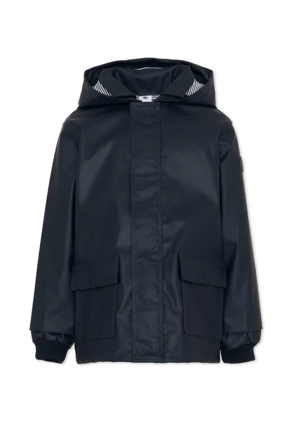 Куртка с капюшоном Light Jacket Petit Bateau, синий
