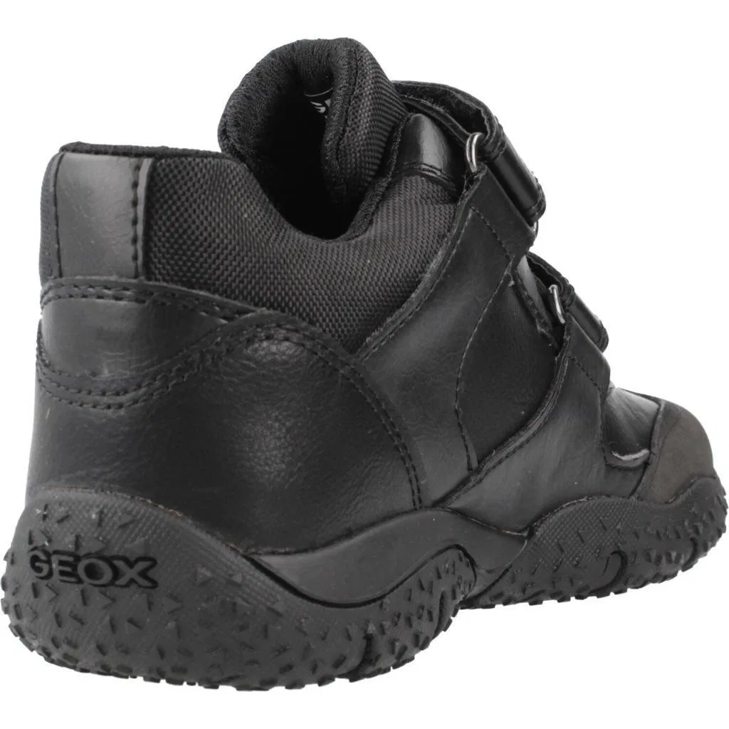Детские кроссовки с текстурой Geox Jr Baltic Boy B Abx, Schwarz — фото 3