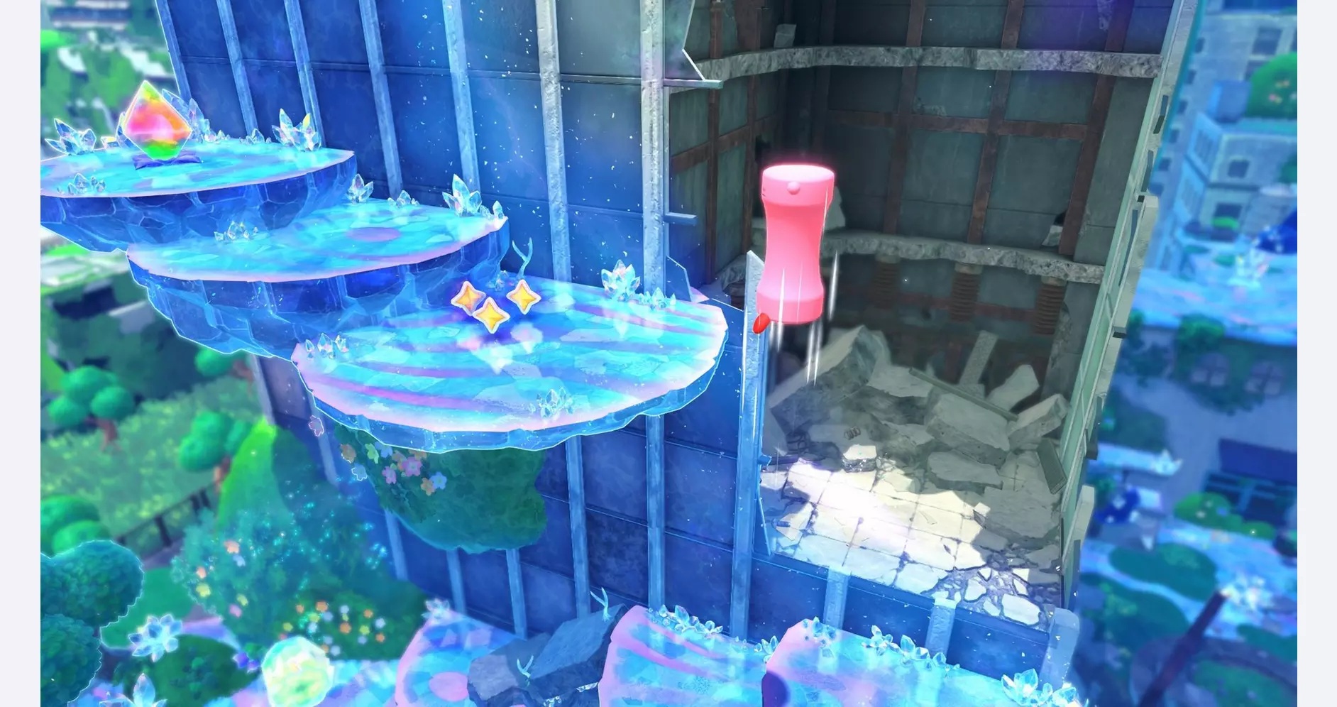 Видеоигра Kirby and the Forgotten Land and Star-Crossed World, Nintendo Switch 2 — фото 4