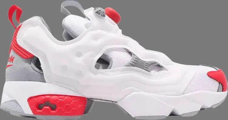 

Кроссовки instapump fury og mu 'c.red' Reebok, белый