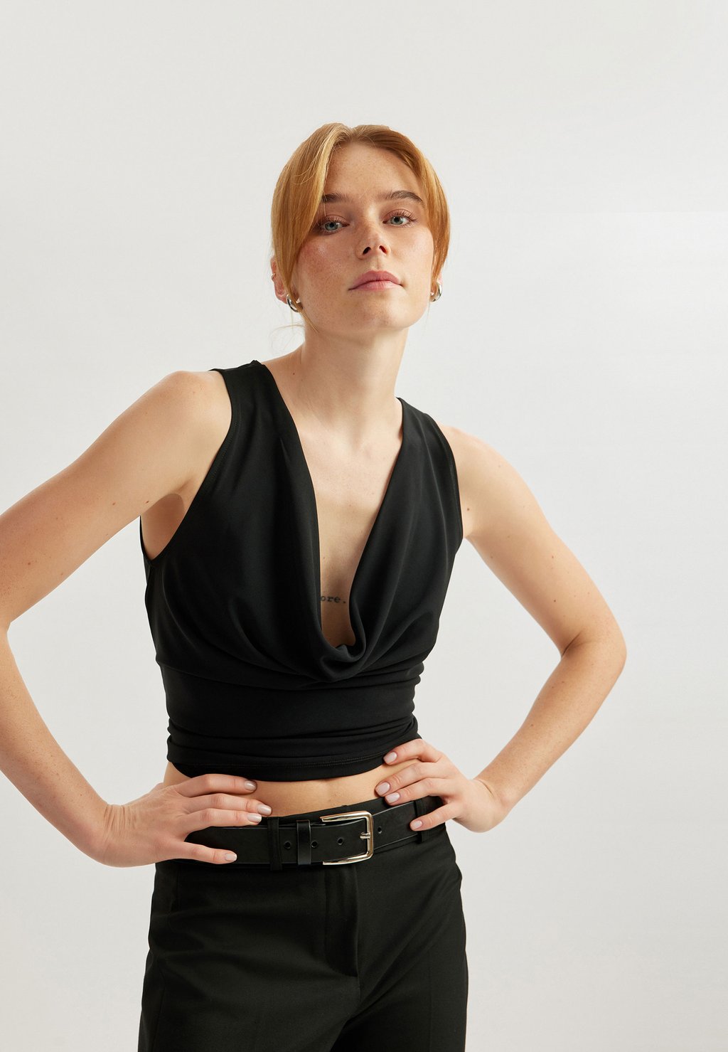 

Топ SLEEVELESS - Blouse Koton, черный