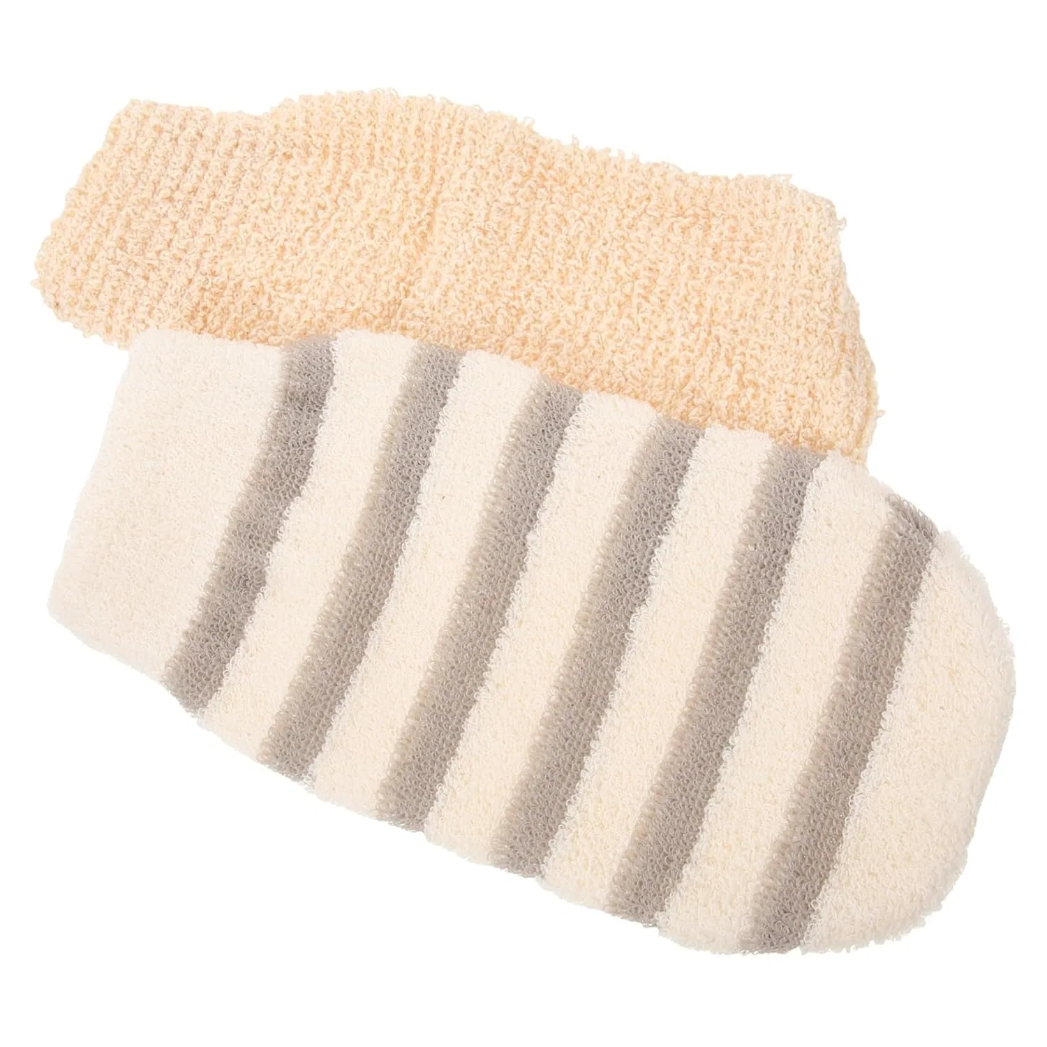 Ватные перчатки для пилинга, 2 шт, Gatuida, 21x11 см, 22x12 см