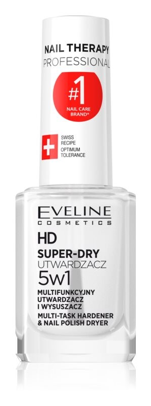 

Быстросохнущий лак для ногтей с укрепляющим эффектом Eveline Cosmetics SUPER-DRY