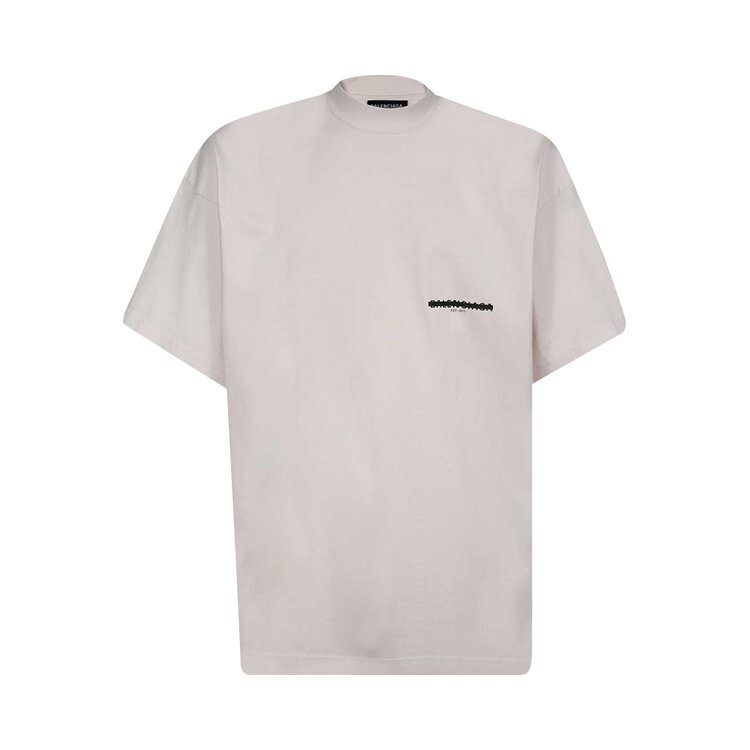 

Футболка Balenciaga Strike 1917 T-Shirt Oversized 'Off White', белый