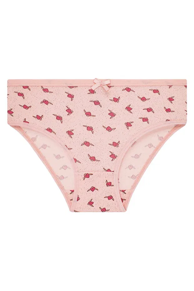 Детские трусы-слипы для девочек хлопковые 5 шт Slip Panties Biyokids, Mixed/Colored — фото 4