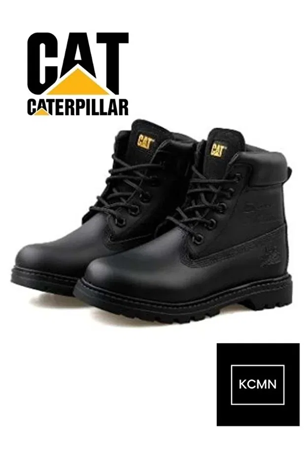 Детские ботинки для девочек на шнуровке Bruiser 2.0 Caterpillar, Black