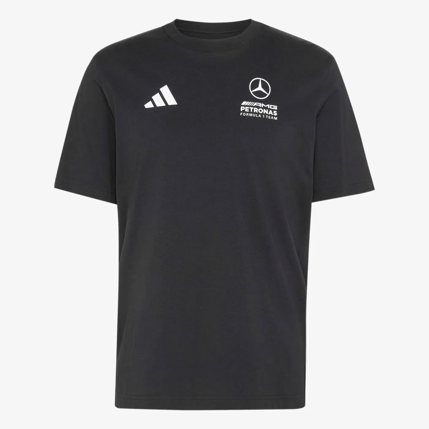 Футболка с принтом Mercedes - AMG Petronas Formula One Team Jeddah Adidas, черный