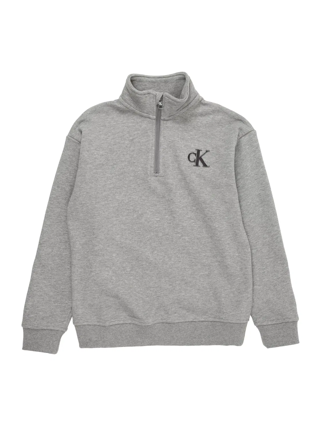 Джинсовая толстовка Calvin Klein Jeans серого цвета