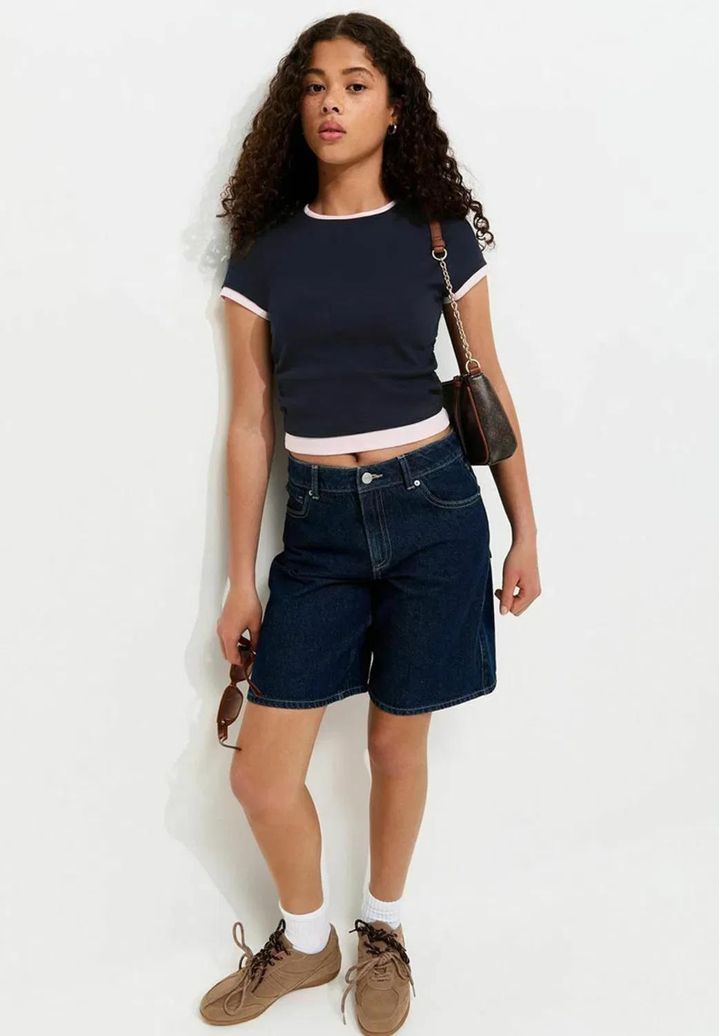 Простая футболка New Look, Navy