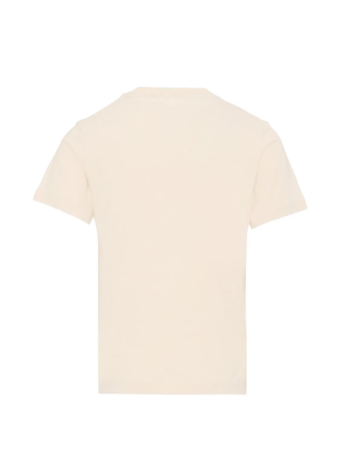 Calvin Klein Футболка для девочек с логотипом, нейтральные тона — фото 3