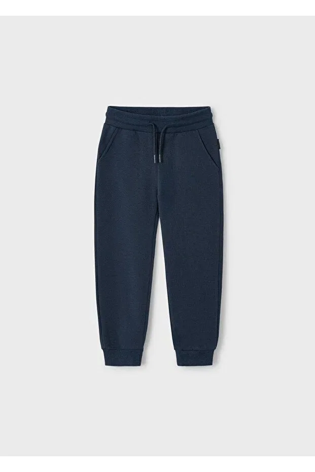 Детские спортивные штаны для мальчиков с принтом Mayoral, Navy Blue