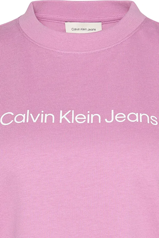 Женская футболка с принтом A-Inst Logo Classic Tee SS Women's Pink Calvin Klein, Pink — фото 3