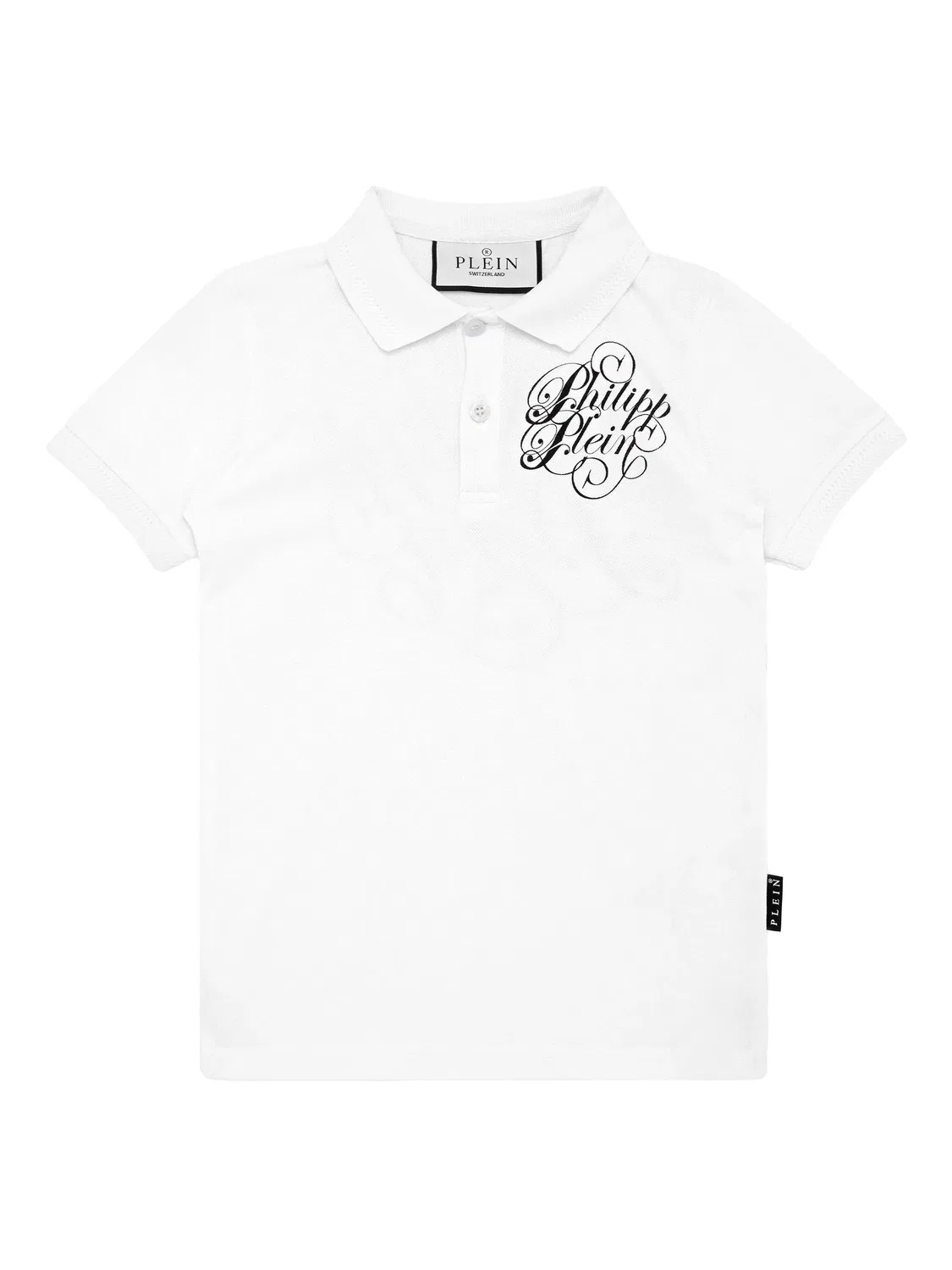 Поло с логотипом Philipp Plein, белый