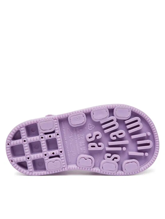 Сандалии Mini Melissa Hip Bloomy Bb Melissa, фиолетовый — фото 4