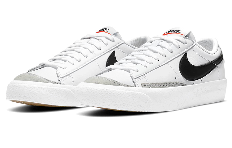 Кроссовки Nike Blazer Low '77 Vintage, белый/черный — фото 3