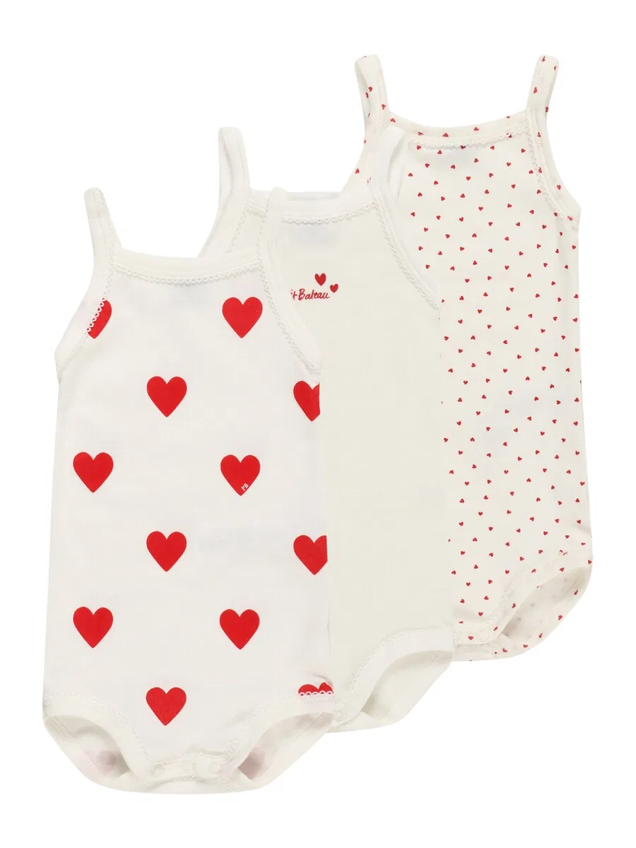 Белый комбинезон/боди PETIT BATEAU