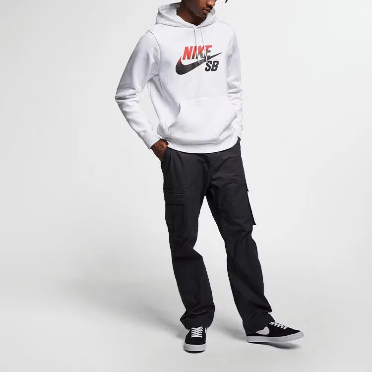 Пуловер с градиентным логотипом Nike, белый — фото 2