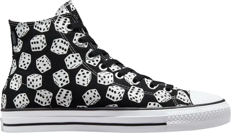 

Кеды Converse Chuck Taylor All Star Pro High Black Dice, черный