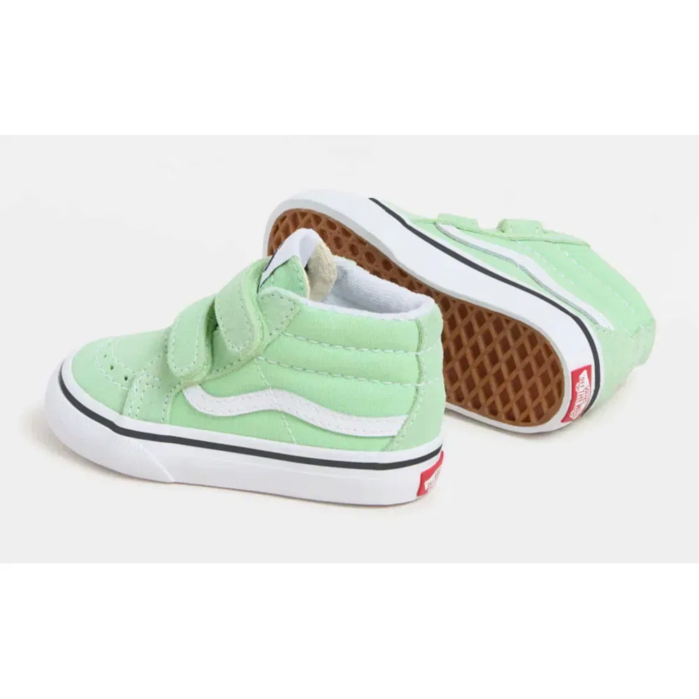 Кроссовки SK8-Mid Reissue Vans, зеленый — фото 2