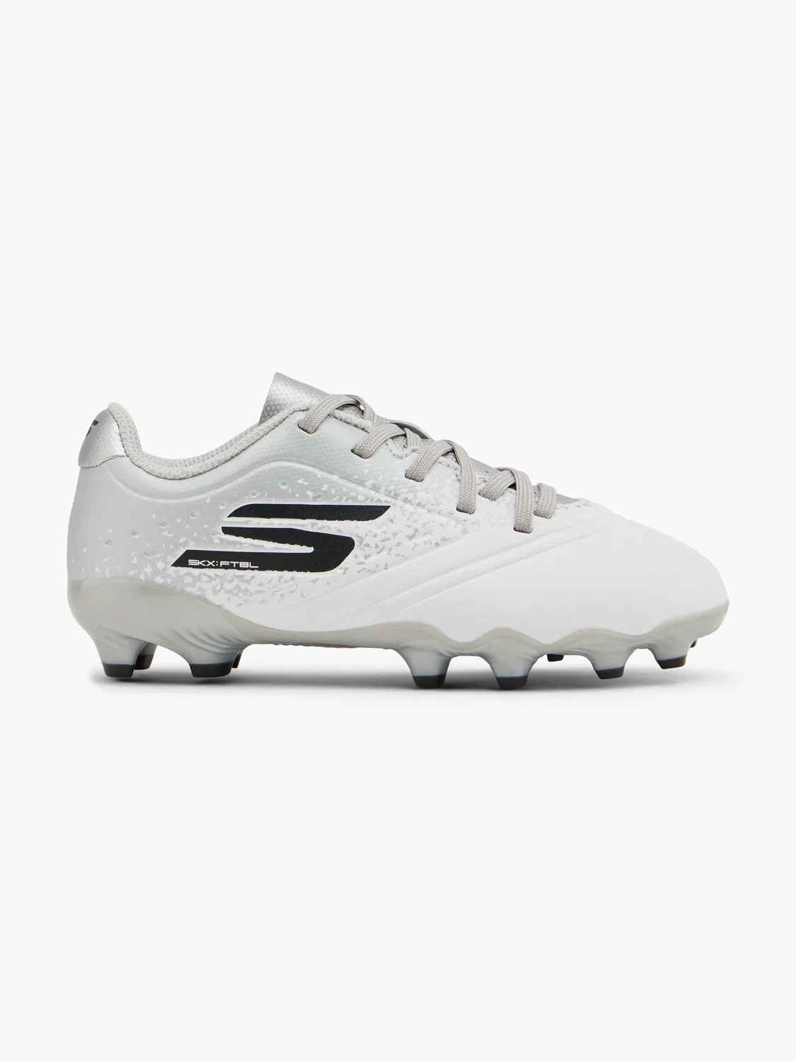 Детские футбольные бутсы Razor 1.5 Jr Youth FG Skechers, серебристый
