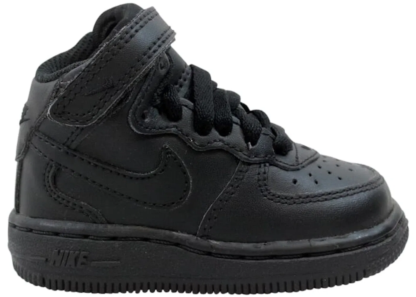 Детские кроссовки Nike Air Force 1 Mid, Black/Black