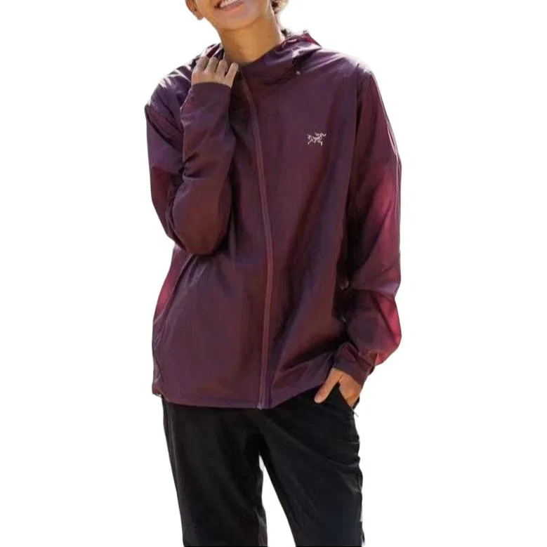 Arcteryx Женская ветрозащитная куртка Арктерикс INCENDO Wind Shell, Jupiter Purple/Jupiter