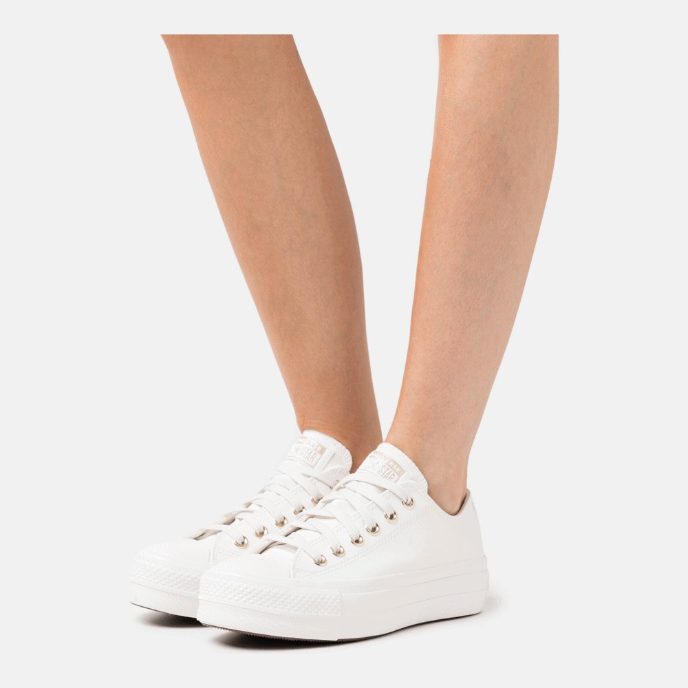 Кроссовки Converse Chuck Taylor All Star Lift, vintage white - фото