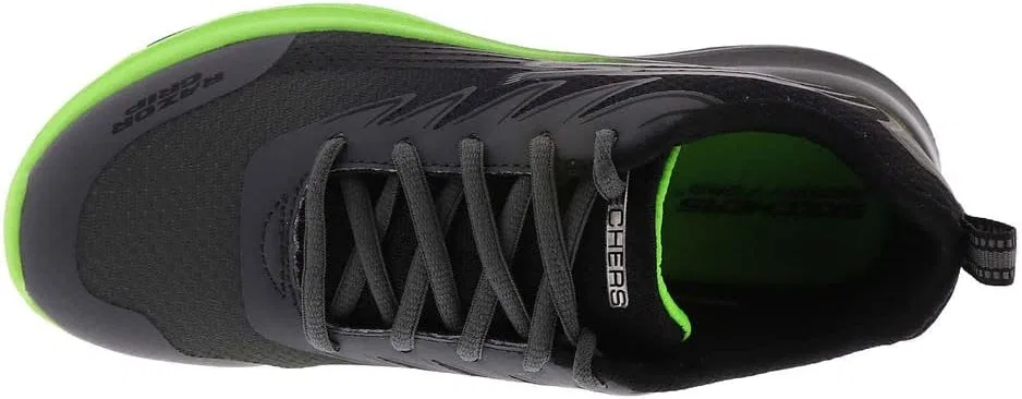 Детские кроссовки для мальчиков Razor Grip - Sonictron Skechers, Charcoal/Black — фото 3