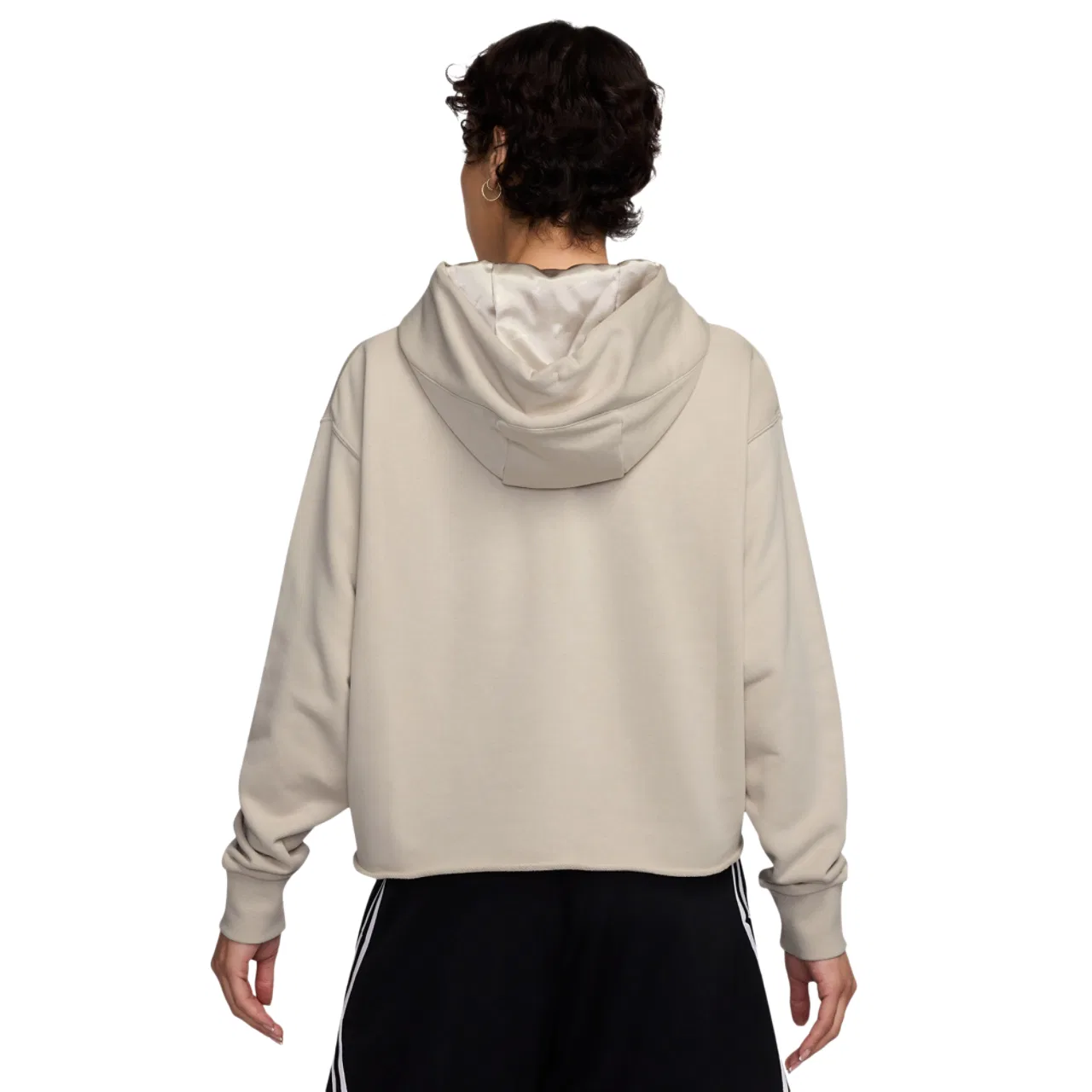 Женское худи Aja Dri-FIT Signature Nike, цвет Tan — фото 2