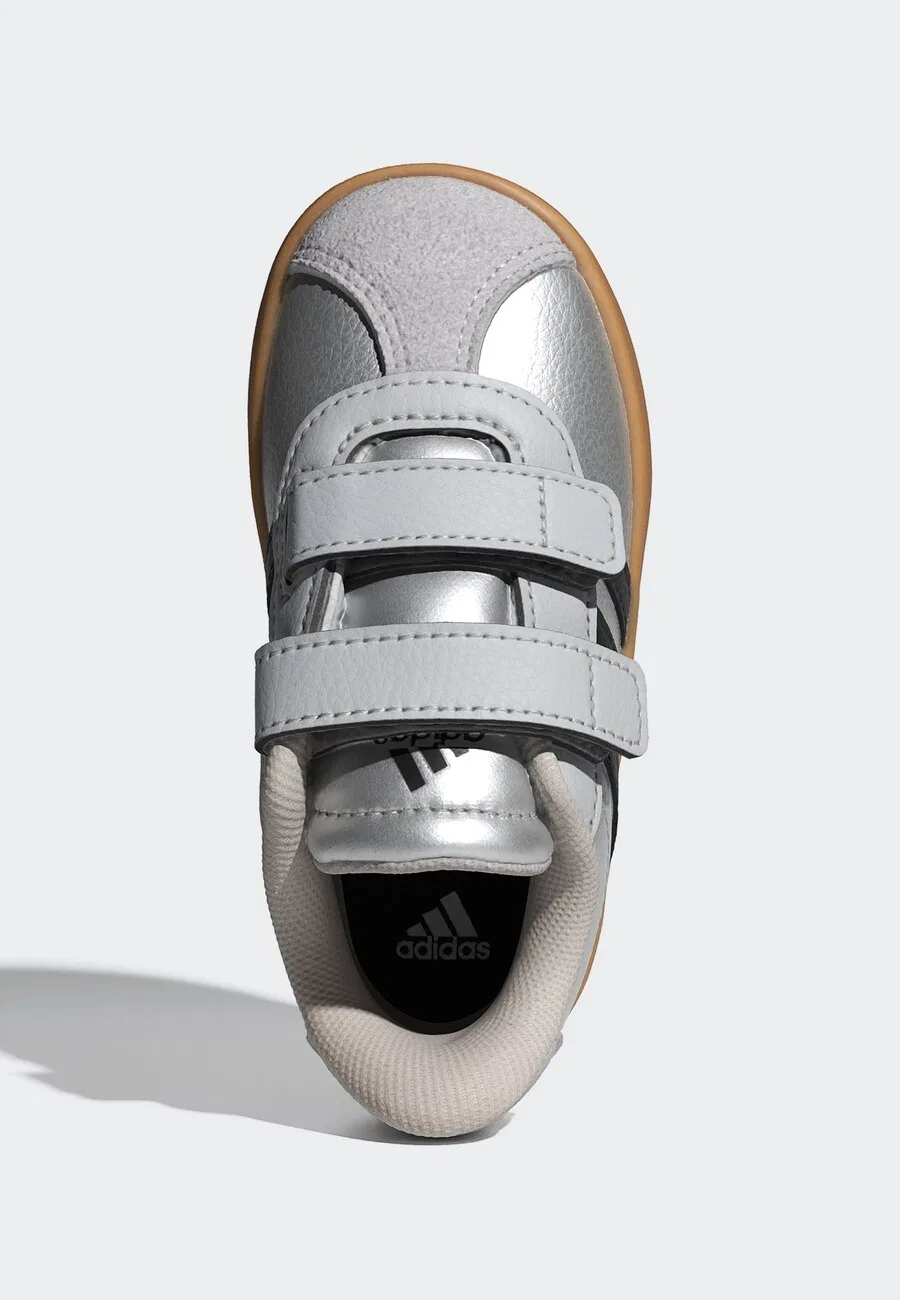 Кроссовки ADIDAS SPORTSWEAR 'VL Court 3.0' серебристого цвета — фото 3