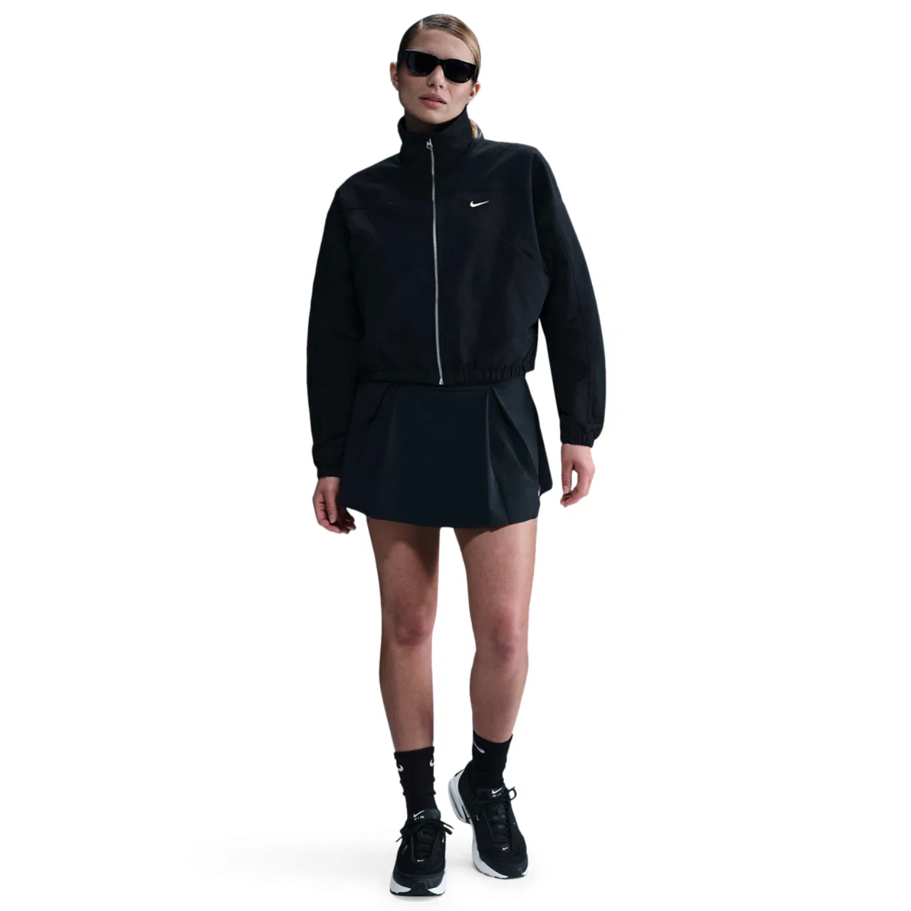Женская куртка UV Nike, черный/белый