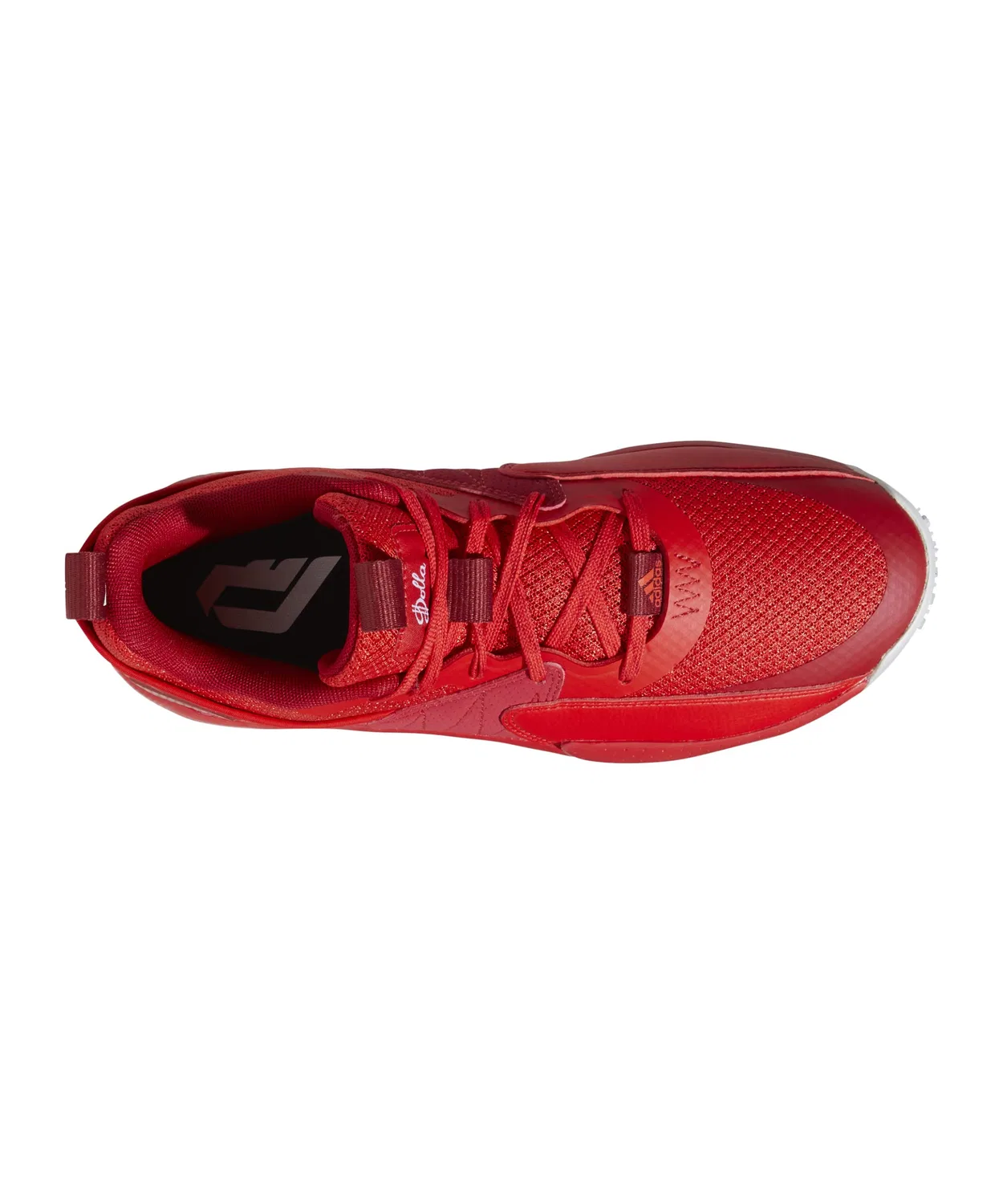Детские кроссовки для мальчиков с легкой подошвой Dame Certified Adidas, Rosso Rojbri Tmpwrd — фото 4