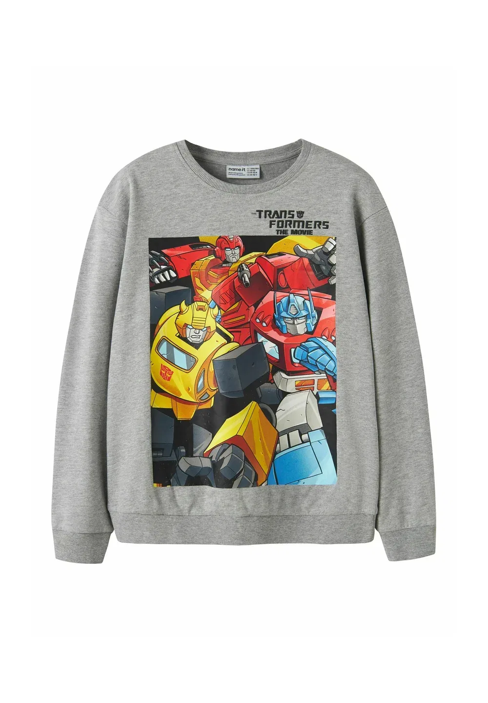 Толстовка-Трансформер - толстовка Name It, Grey Melange