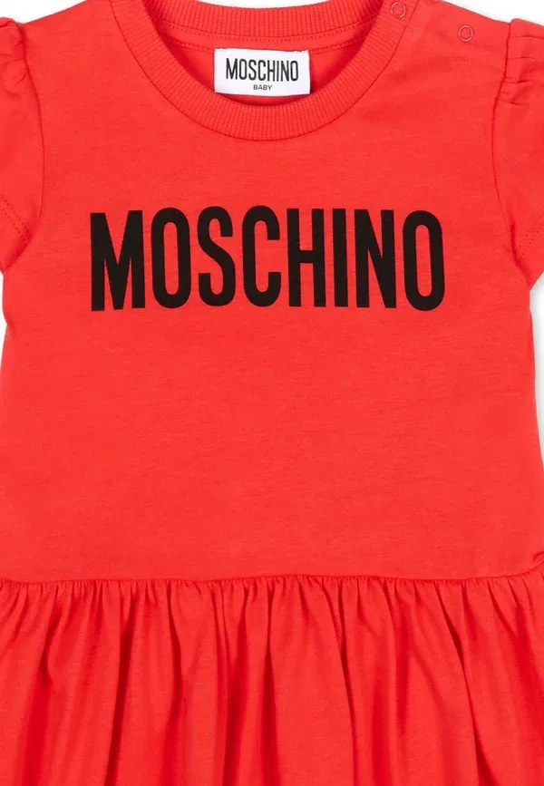 Трикотажное платье Moschino, красный — фото 3