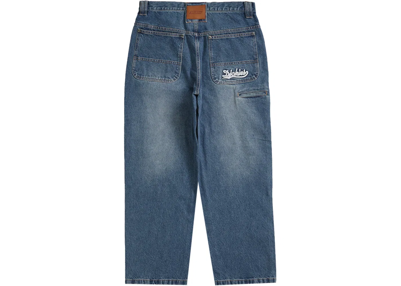 Мужские джинсы свободного кроя Double Knee Baggy Jean Supreme, Washed Indigo — фото 2